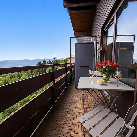 Vue Léman&télécabine à 1 Minute Apartamento Thollon-les-Memises